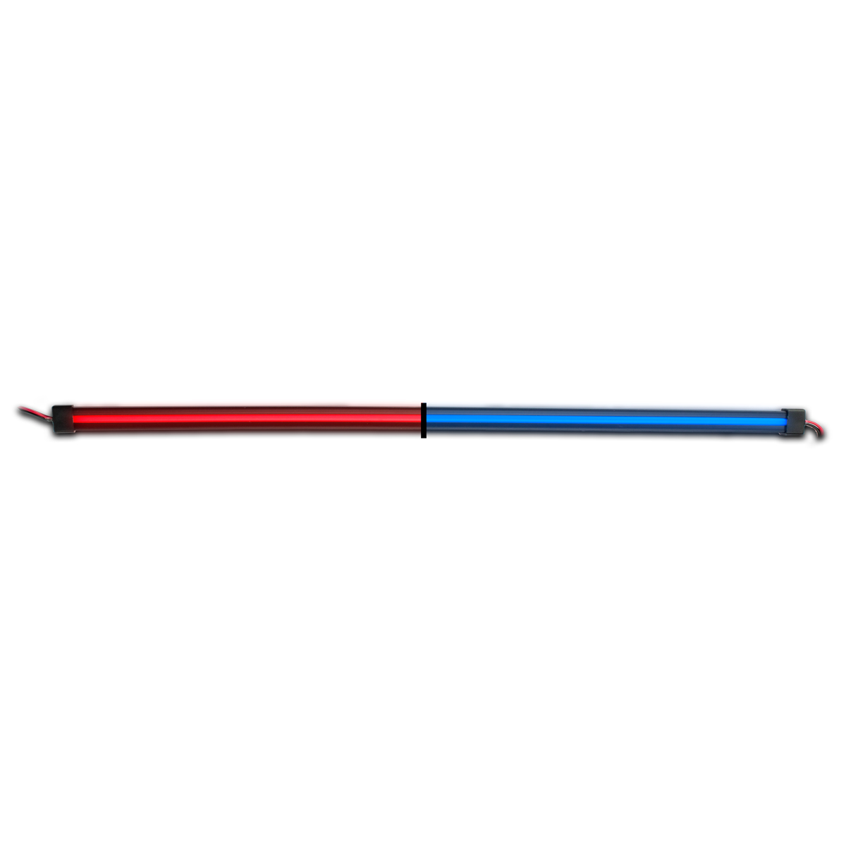 48″ Clear Red to Blue Auxiliary Center Glow Strip LED Light – 240 Diodes