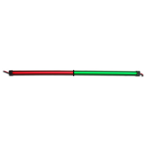 48″ Clear Red to Green Auxiliary Center Glow Strip LED Light – 240 Diodes