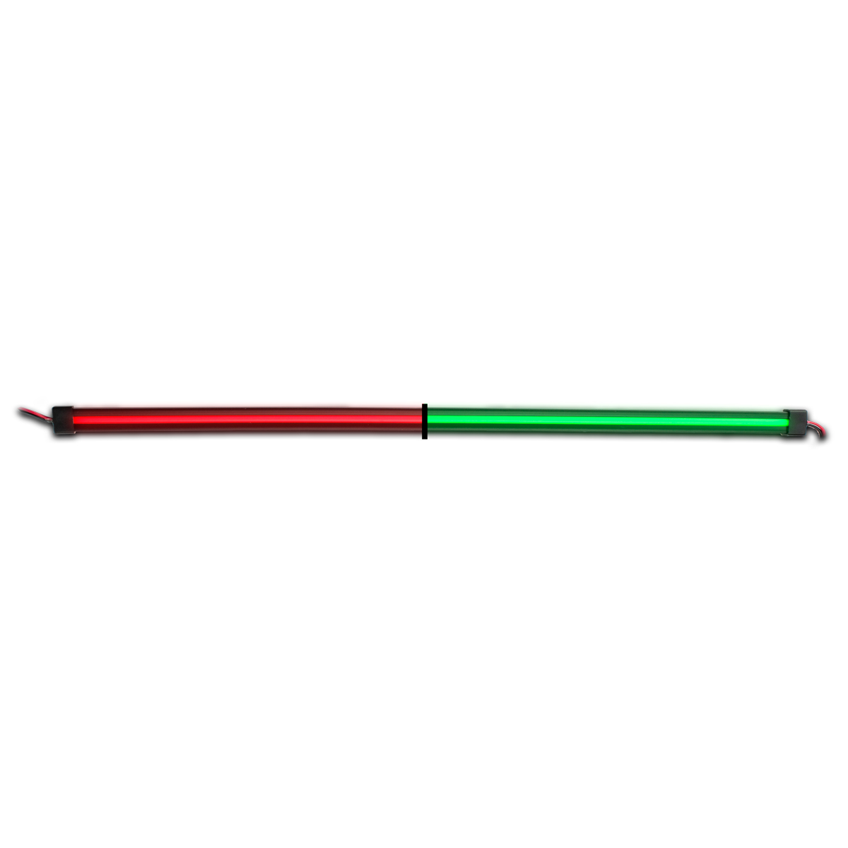 48″ Clear Red to Green Auxiliary Center Glow Strip LED Light – 240 Diodes