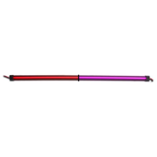 48″ Clear Red to Purple Auxiliary Center Glow Strip LED Light – 240 Diodes