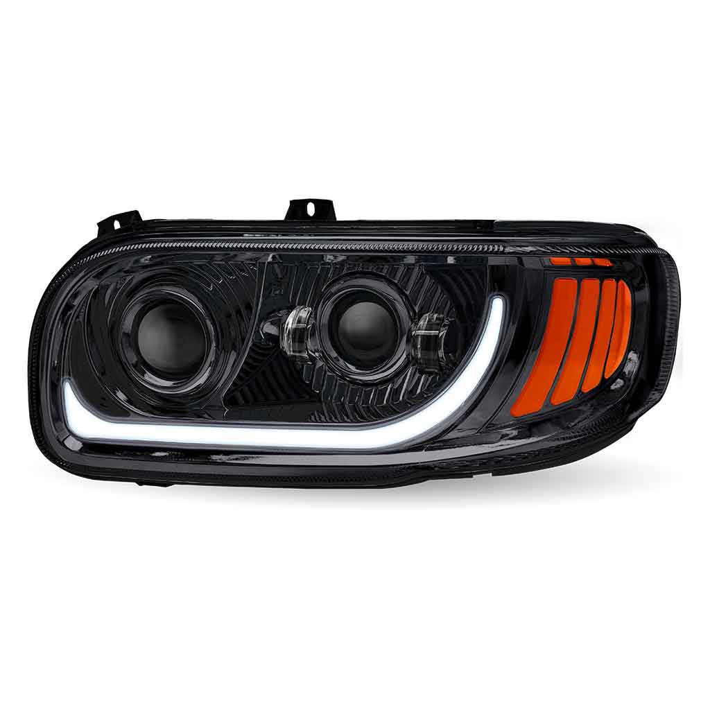 PB. 389/388/367/567 LED Projector Headlight Assembly – Black (Driver Side)