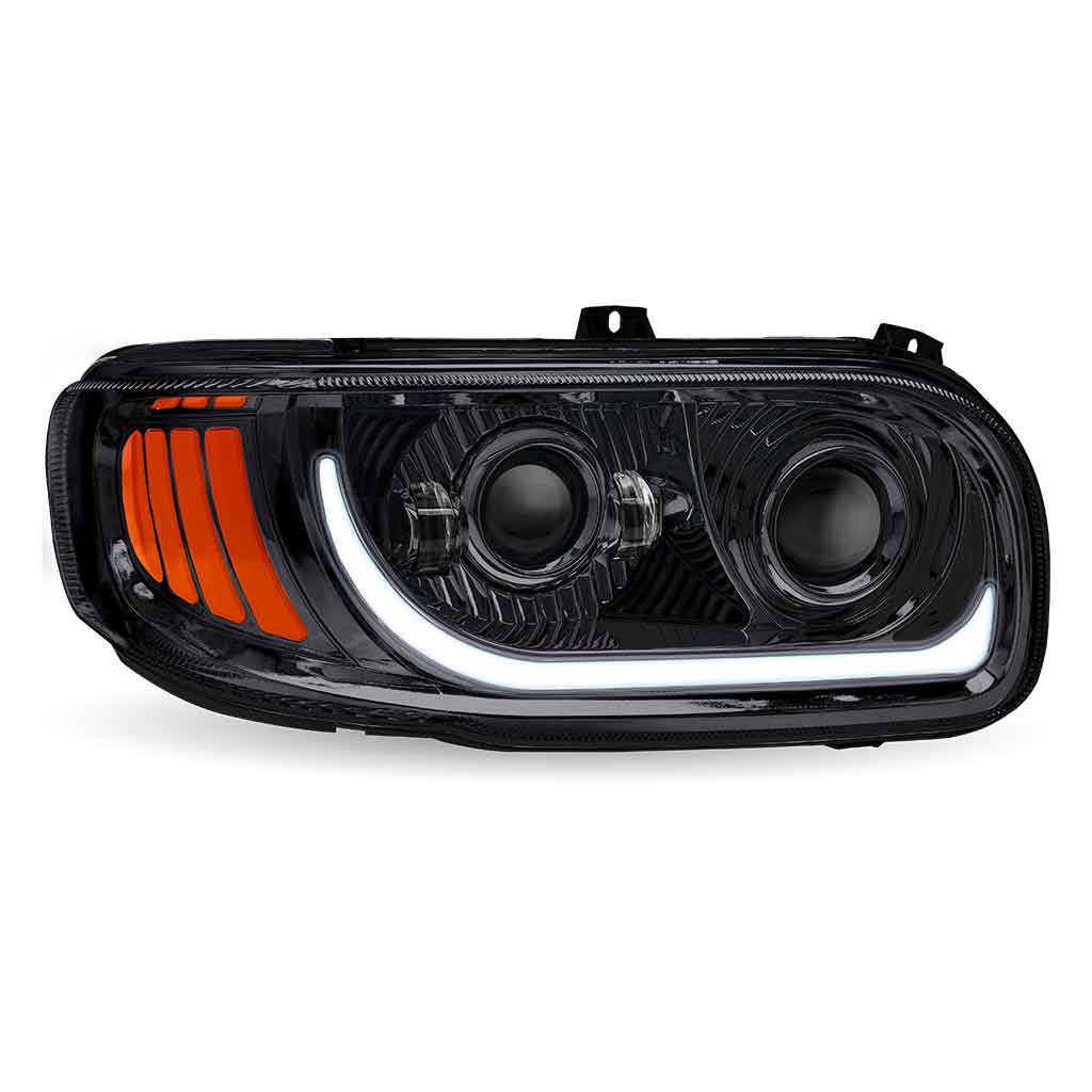 PB. 389/388/367/567 LED Projector Headlight Assembly – Black (Passenger Side)