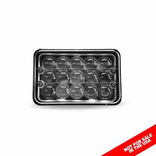 4″ x 6″ Off Road LED Headlight – Combination High & Low Beam | 3000 Lumens