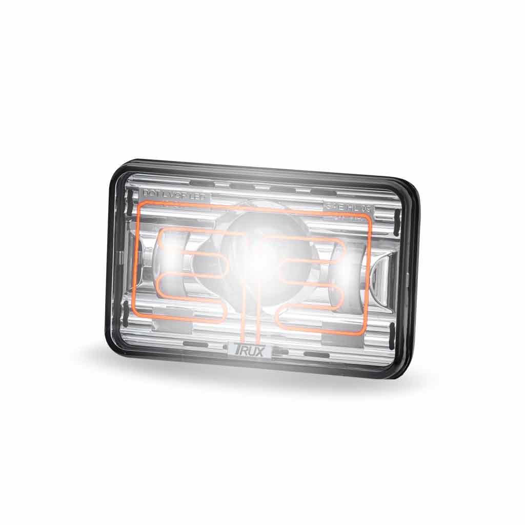 4″ x 6″ LED Projector Headlight – High Beam | 2400 Lumens - Image 8