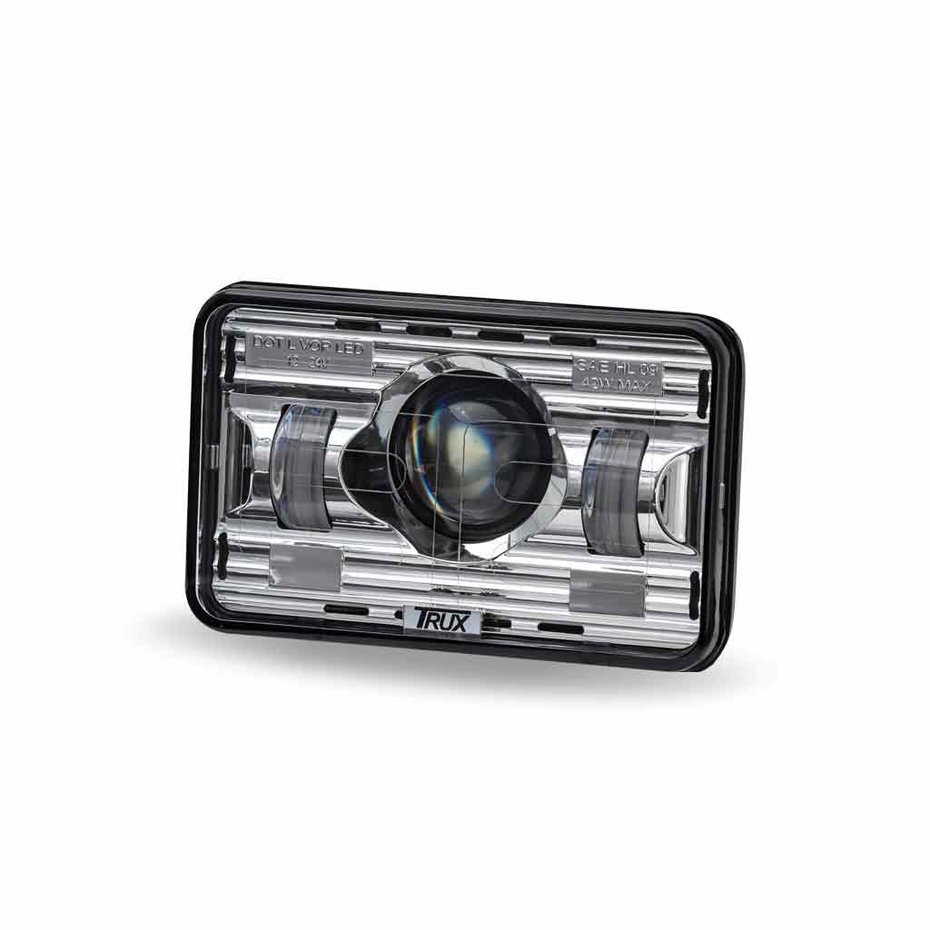 4″ x 6″ LED Projector Headlight – High Beam | 2400 Lumens - Image 5