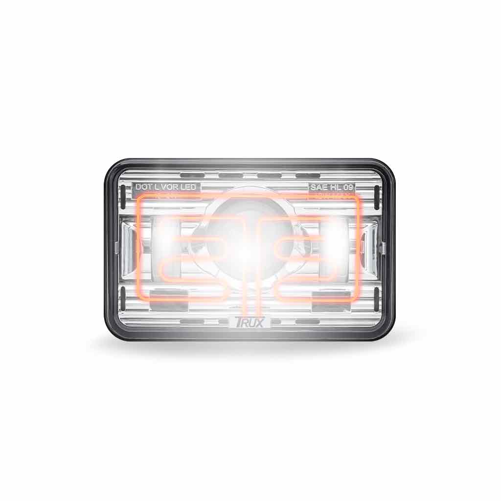 4″ x 6″ LED Projector Headlight – High Beam | 2400 Lumens - Image 4