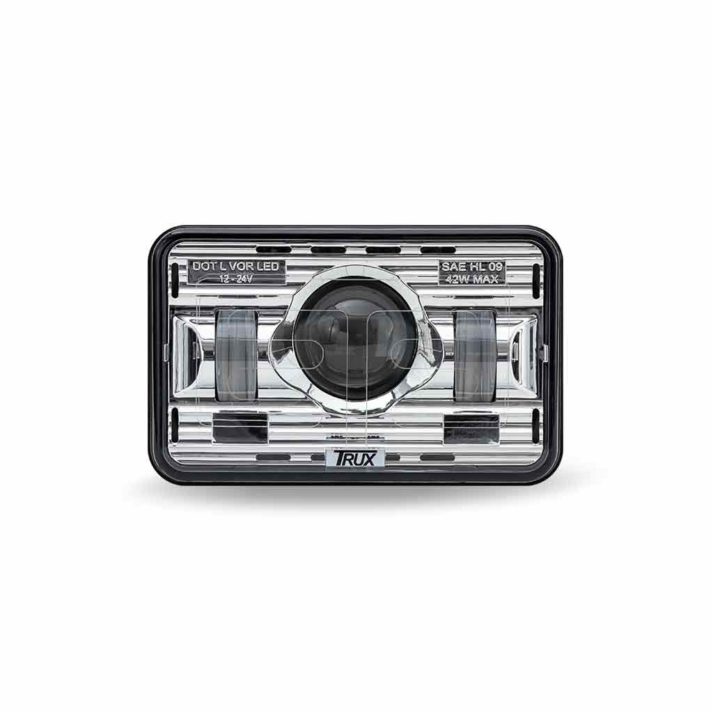 4″ x 6″ LED Projector Headlight – High Beam | 2400 Lumens