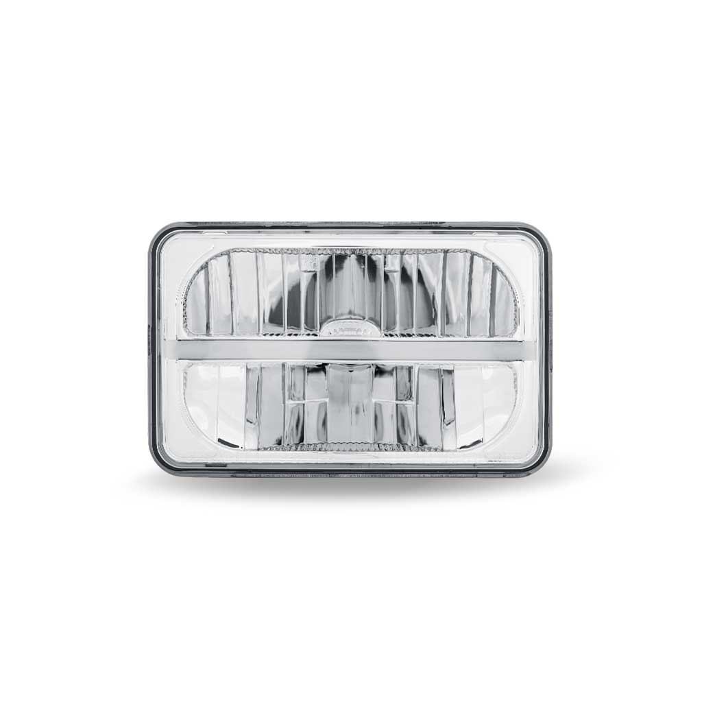 4″ x 6″ LED Reflector Headlight with Glow Position LED Accent – Low Beam | 2200 Lumens
