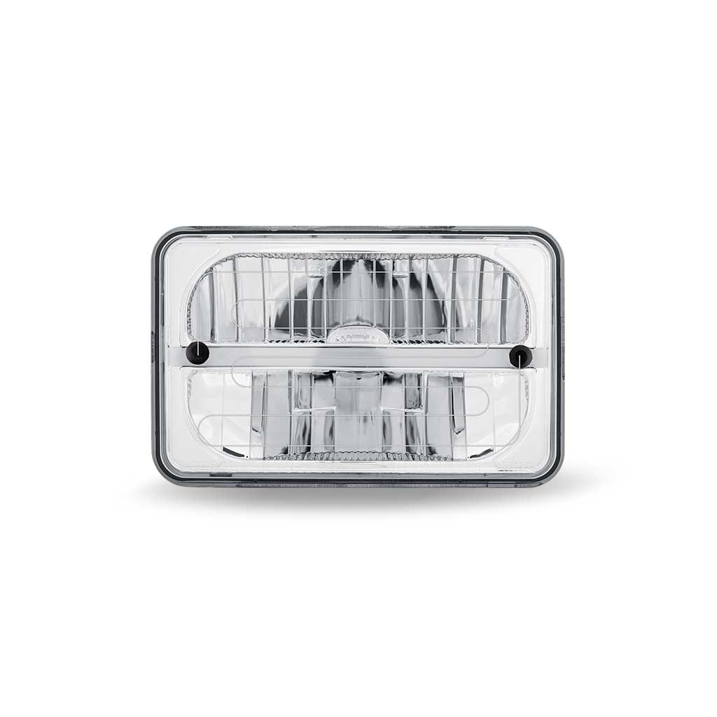 4″ x 6″ Heated LED Reflector Headlight with Glow Position LED Accent – Low Beam | 2200 Lumens