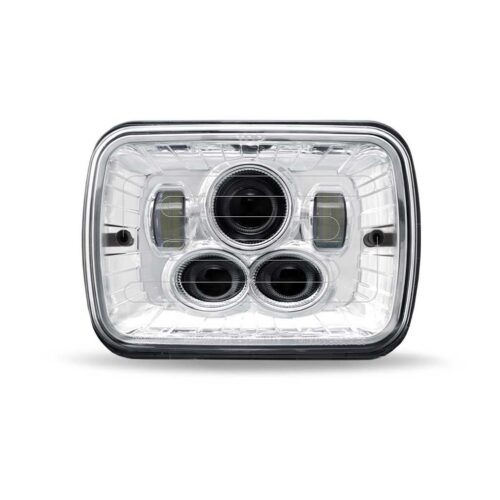 5″ x 7″ Heated LED Projector Headlight – Combination High & Low Beam | 4000 Lumens