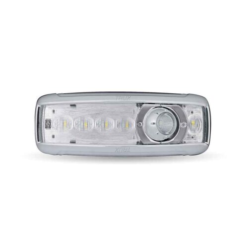 LED Interior Projector Dome & Map 7-Color Cab Light for Kenworth – Chrome