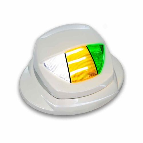 White Courtesy & Amber/Green Marker Auxiliary Mini Step LED – KW OE Plug