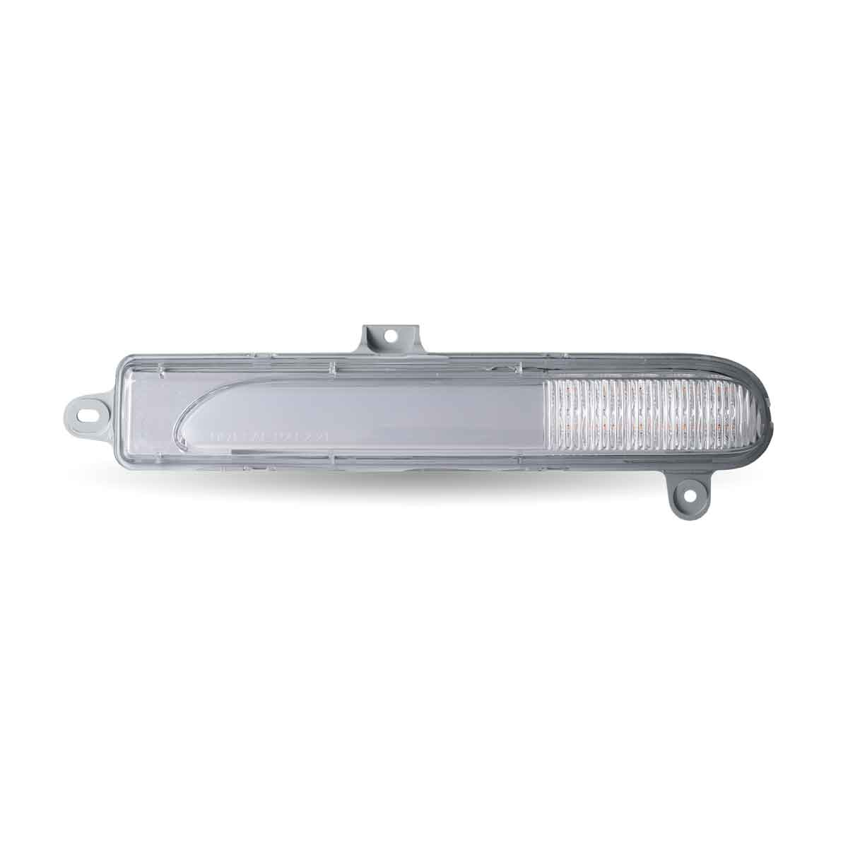 Clear Amber Turn/Sequential & Marker Peterbilt Headlight Turn Signal LED Light – Driver Side | 25 Diodes