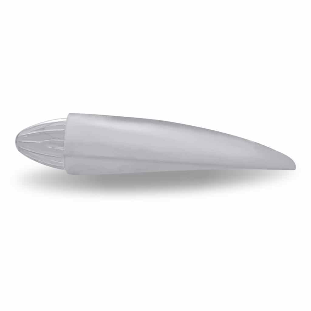 Clear Amber Marker “Bullet” Style Cab LED Light with Housing – 19 Diodes