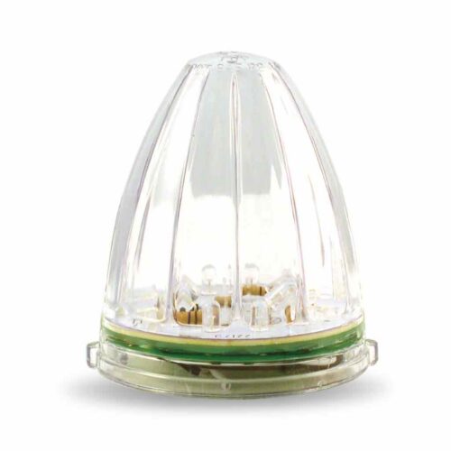 Clear Amber Marker “Bullet” Style Cab LED Light – 19 Diodes