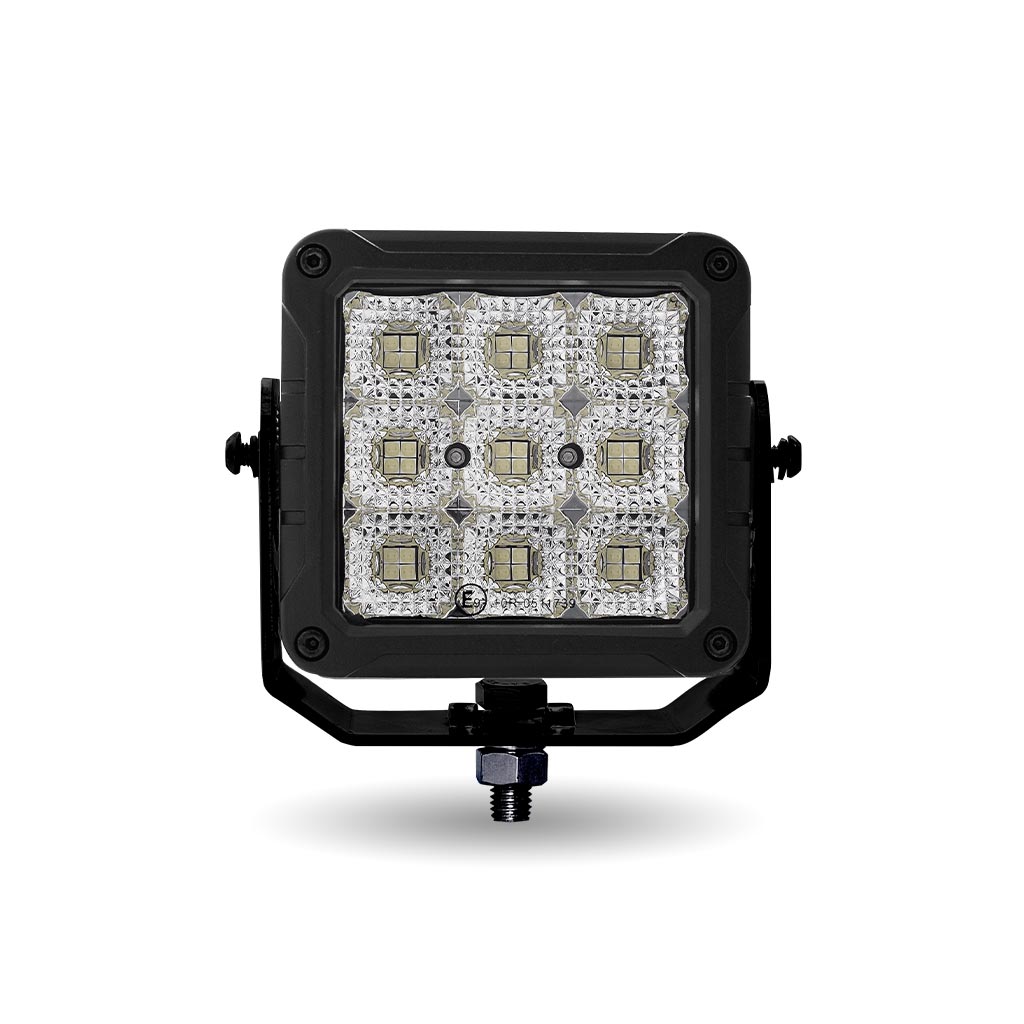 4.3″ High Powered Series Square LED Work Lamp – Flood Beam | 23,000 Lumens