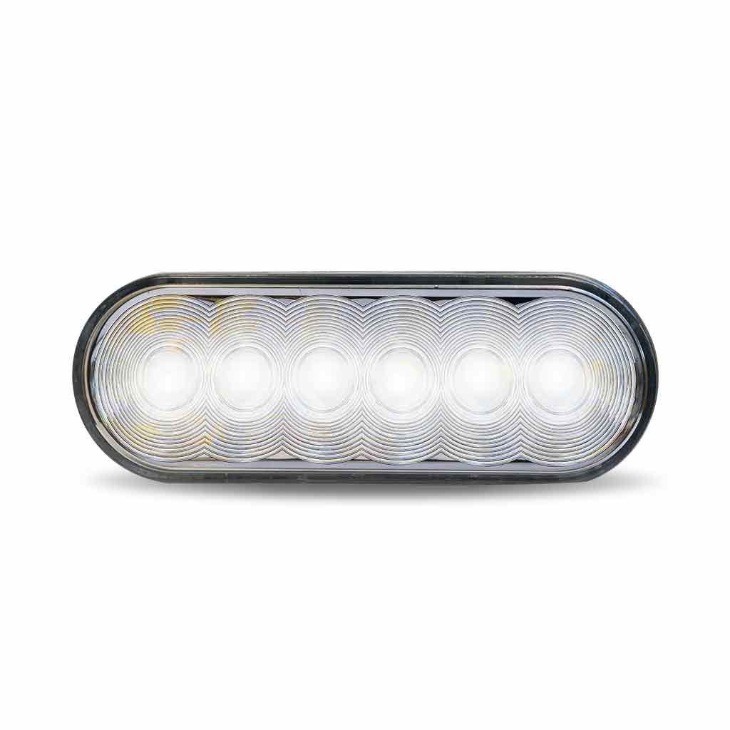 6″ Grommet Mount Oval LED Work Lamp – Flood Beam | 660 Lumens