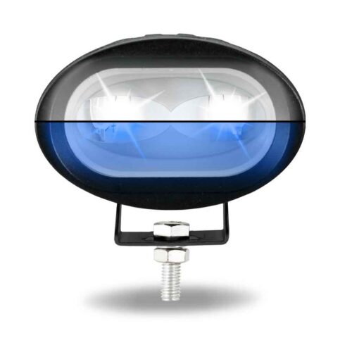 Dual Color Series White/Blue LED Heavy Duty Work Lamp with Dual Color Function – Spot Beam | 1000 Lumens