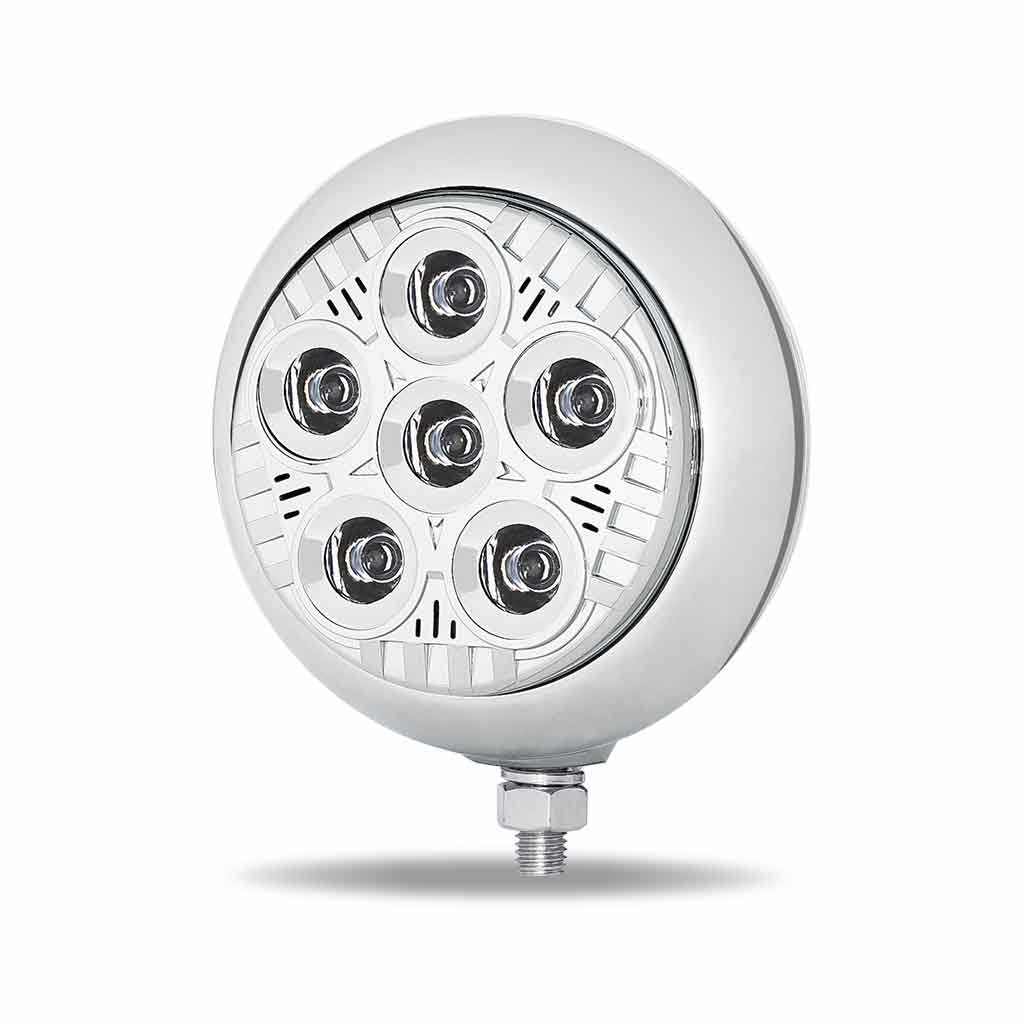 5″ Legacy Series Chrome LED Work Lamp with Sleek Housing – Spot Beam | 2000 Lumens