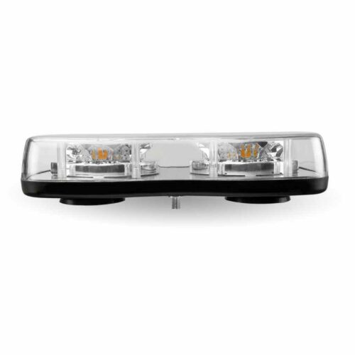 11″ Light Bar Permanent Mount LED Warning Light – Switch & Button Controller | 3 Flash Patterns
