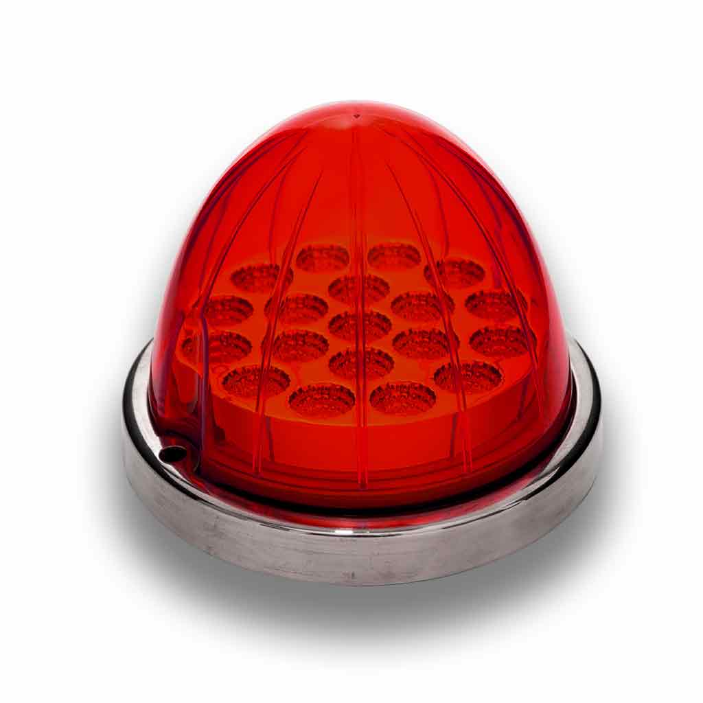 Red Clearance & Marker Watermelon LED Light – 19 Diodes