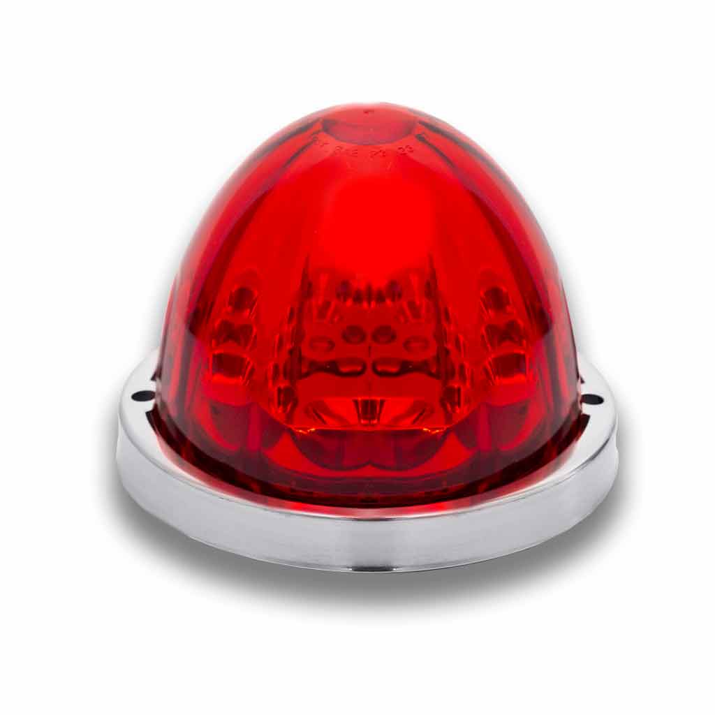Red Stop, Turn & Tail Star-Burst Watermelon LED Light – 19 Diodes