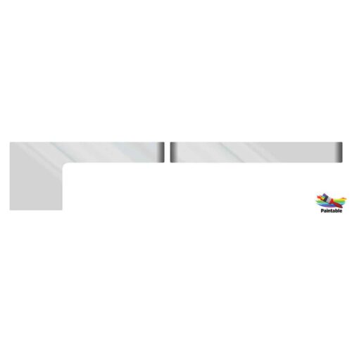 PB. 379/378 Southern Style 9″ Wide Cowl,Cab & 72″ (Old 63″) Sleeper Kit – Blank | Paintable Aluminum
