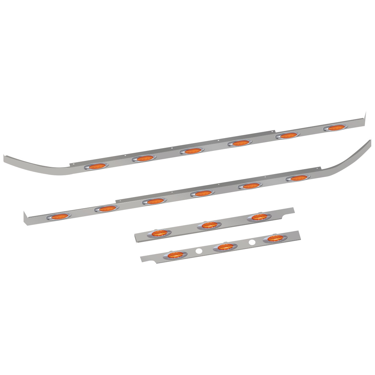 PB. 579 Long Hood/567 SBA Cab, 72″ Sleeper with Extension Kit – Underbody Exhaust | 2 Block Heater | G4 LEDs (Amber Lens)