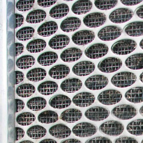 PB. 379 Short Hood Front Grille (All Years) – Large Oval Punchouts
