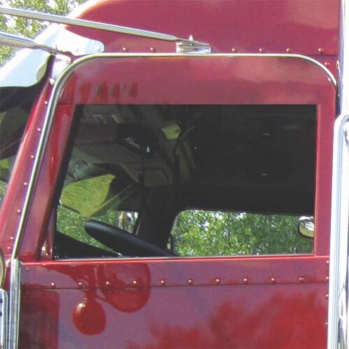 PB. 5″ Window Chop Tops (2006-2020) – Cab Mounted Mirrors | Paintable | Flange