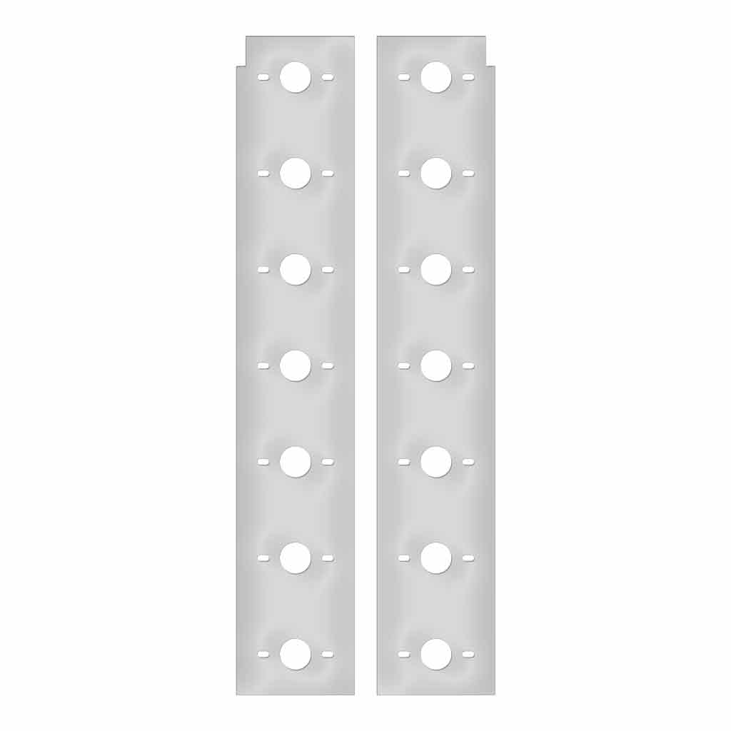 PB. 389/388 Front 15″ Premium Air Cleaner LED Light Bars (2010+) – 14 Slotted Holes