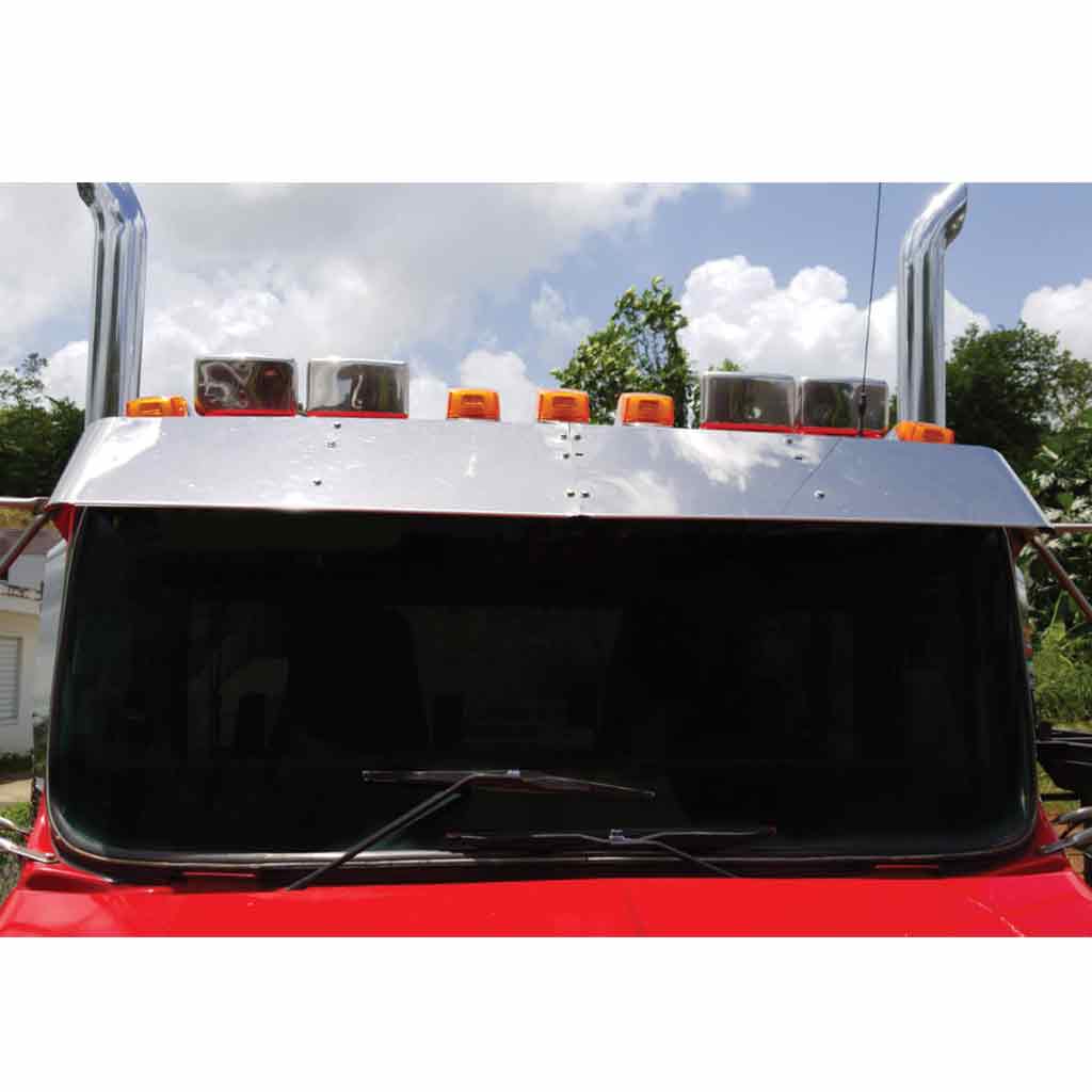 KW. 11″ Flat Glass Sun Visor – Blank