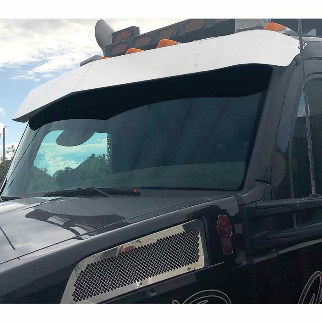 KW. T680/T880 8.5″ Day Cab Sun Visor (All Years) – OEM Replacement | Blank