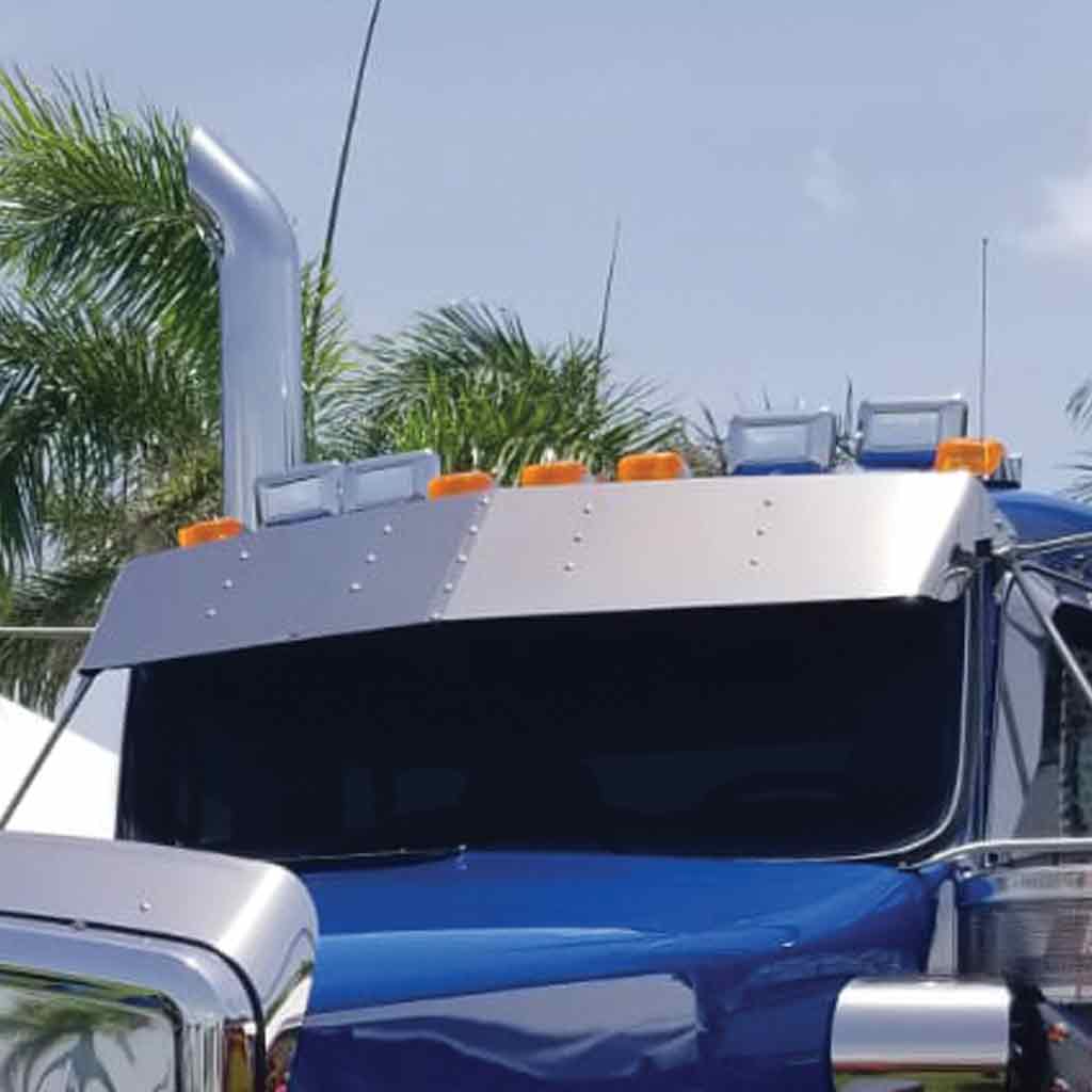 KW. 14″ Curved Glass Sun Visor (2007+) – Blank