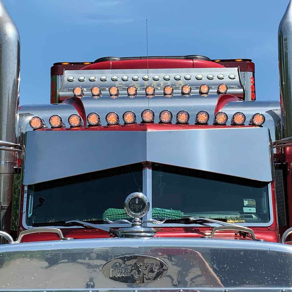 PB. 14″ High & Low Roof Sun Visor – Bowtie
