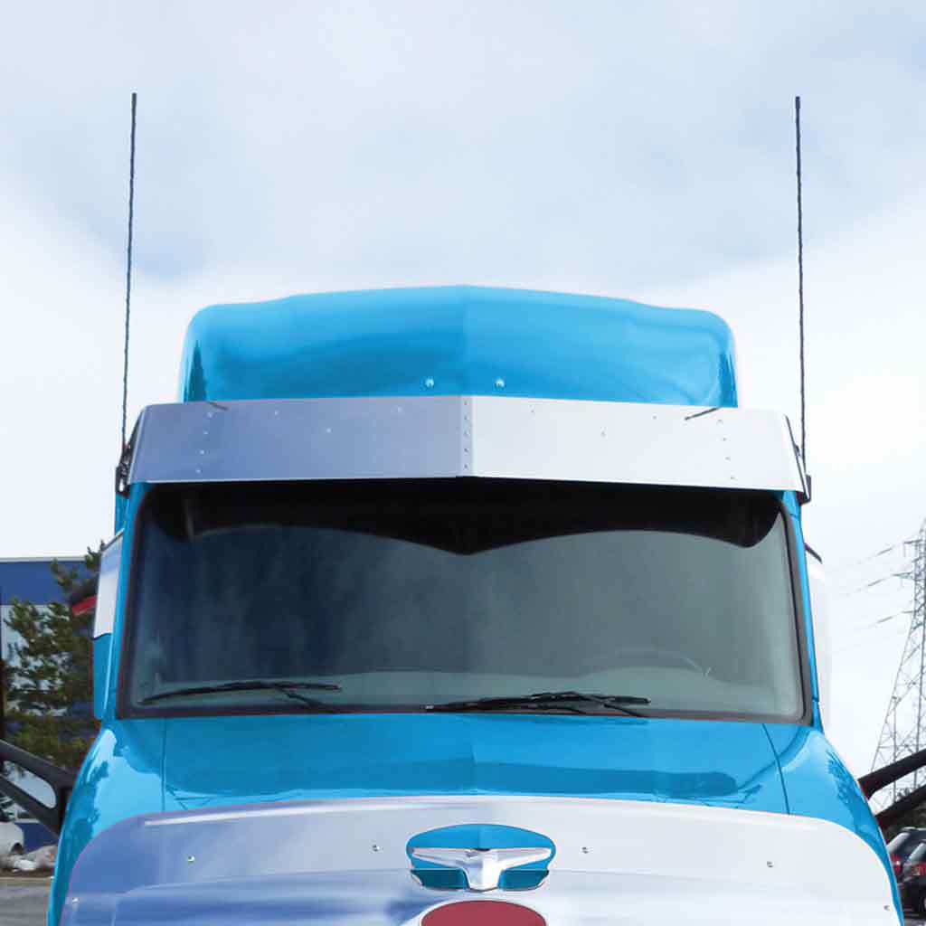 PB. 15″ High Roof Sleeper Sun Visor (2013+) – 5 x Slotted Holes
