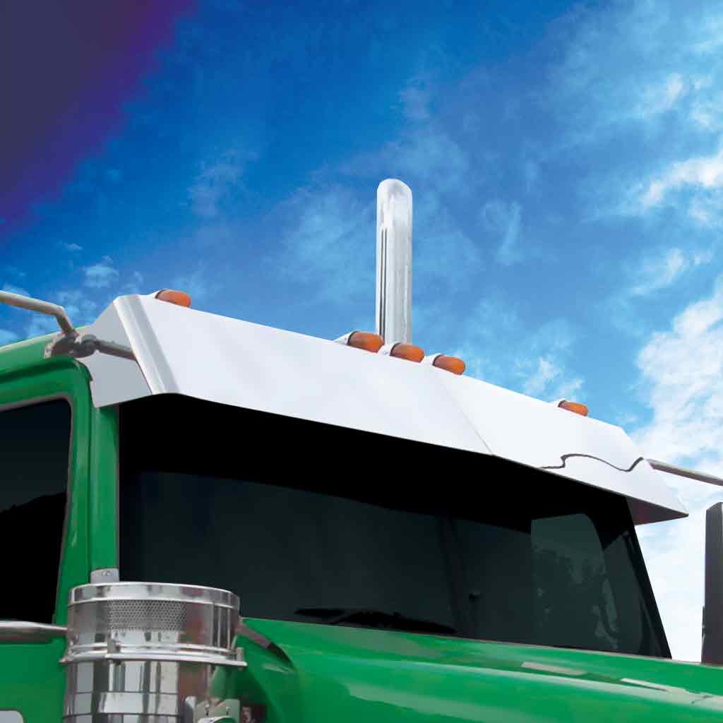 WS. 4900 SERIES 13.5″ Sun Visor (2012+) – Cab Mounted Mirrors | Blank
