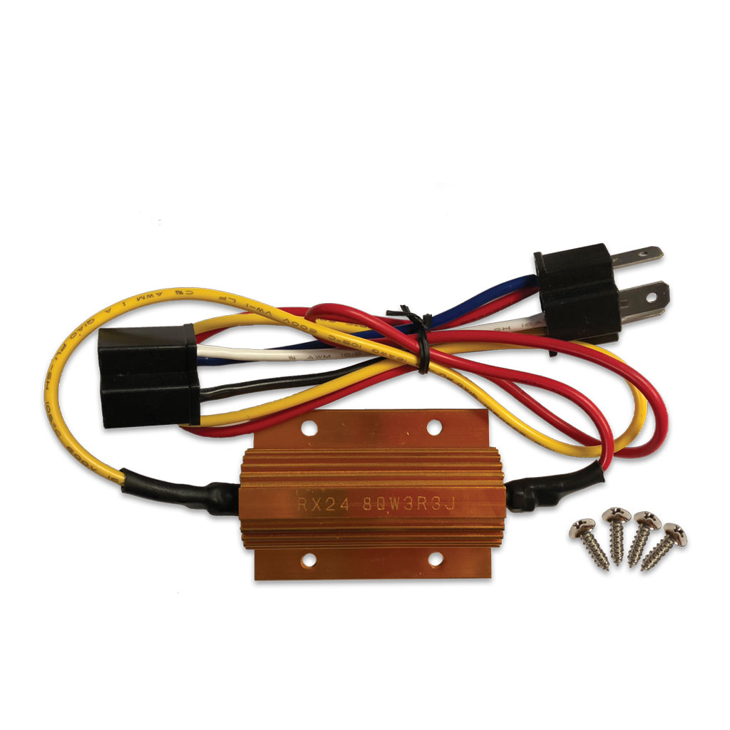 80 Watts Headlight Load Resistor – H4 Male to H4 Female Connector