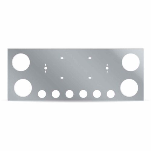 LED Rear Center Panel – 4 x 4″ Holes & 6 x 2″ Holes | Stainless Steel