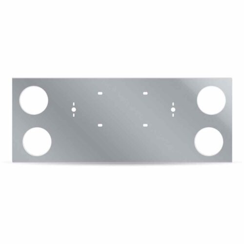 LED Rear Center Panel – 4 x 4″ Holes | Stainless Steel