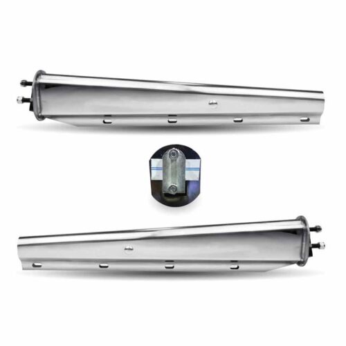 30″ Mud Flap Hangers – 2 1/2″ Bolt Spacing | Stainless Steel