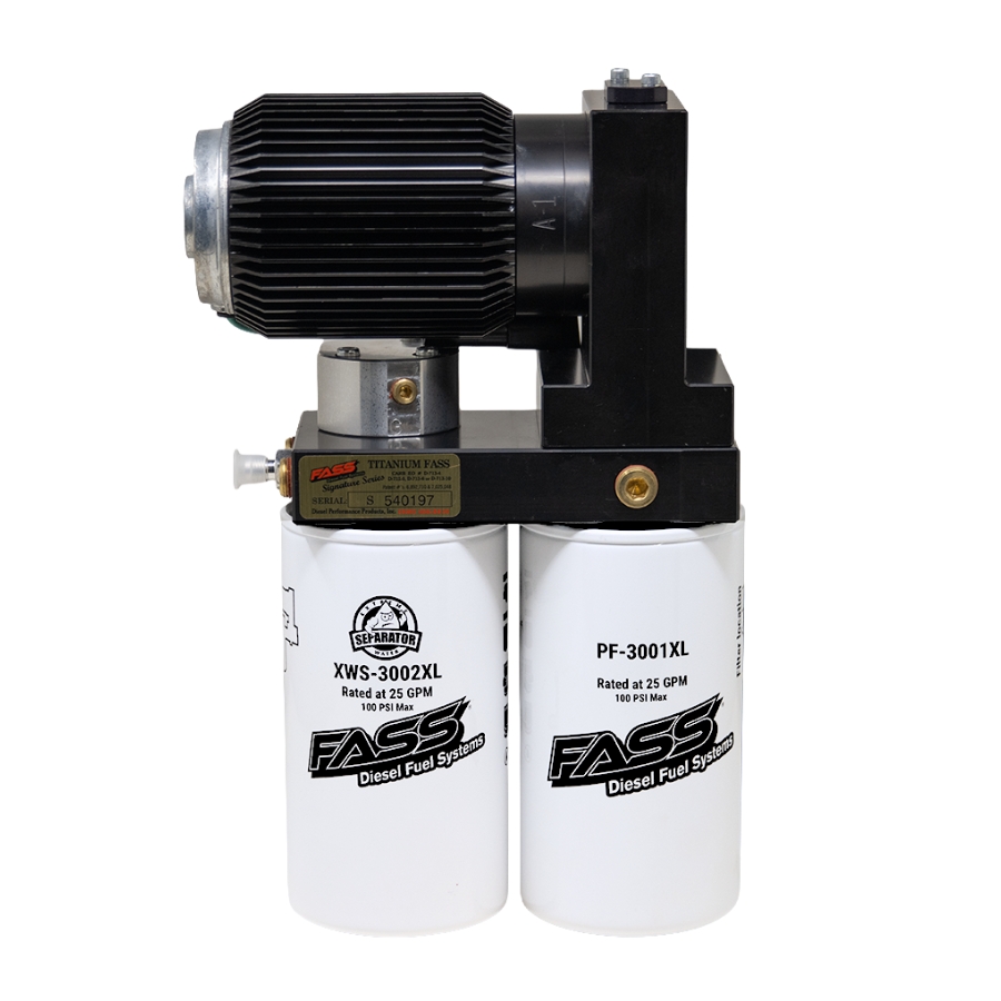 FASS INDUSTRIAL SERIES PLUS, DIESEL FUEL SYSTEM, CLASS 8, SEMI, 250GPH