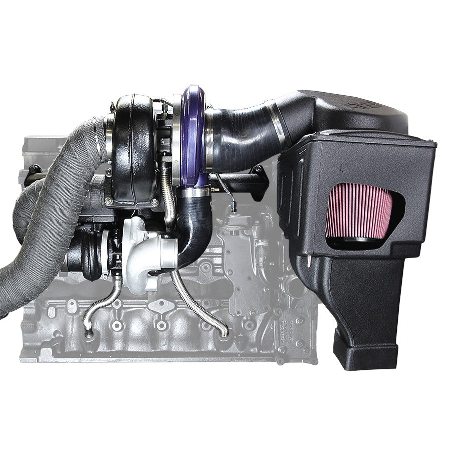 ATS Aurora Plus 5000 / 6000 / 7500 Compound Turbo System Fits 2003-2007 5.9L Cummins - Image 14