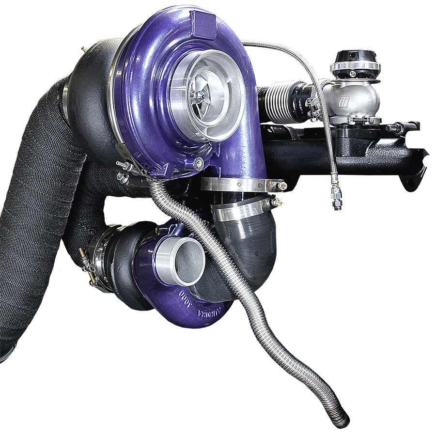 ATS Aurora 3000/5000 | 4000/7500 Compound Turbo System Fits 1994-2007 5.9L Cummins - Image 4