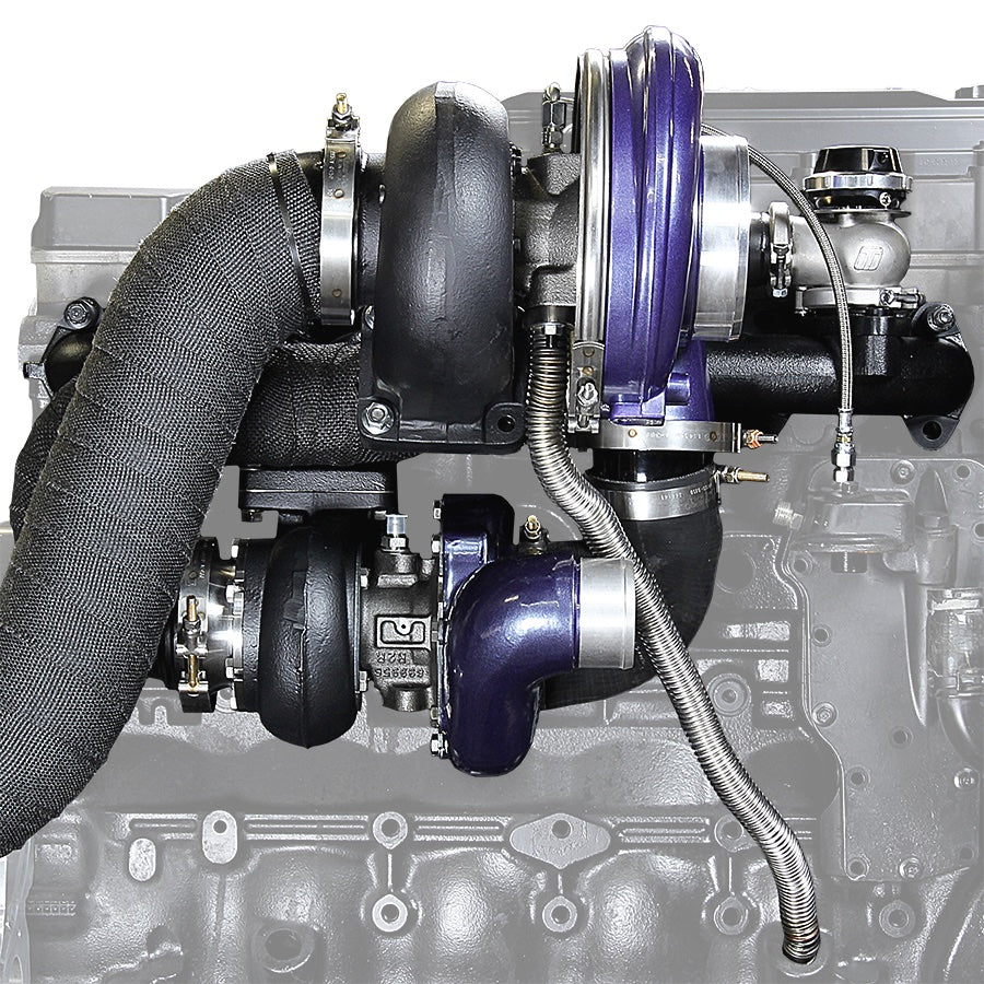 ATS Aurora 3000/5000 | 4000/7500 Compound Turbo System Fits 1994-2007 5.9L Cummins - Image 17
