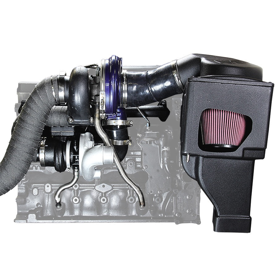 ATS Aurora Plus 5000 / 6000 / 7500 Compound Turbo System Fits 2003-2007 5.9L Cummins - Image 19