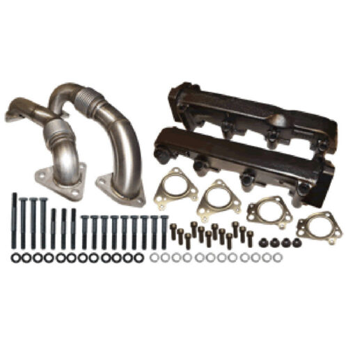 ATS Pulse Flow Exhaust Manifold Kit Fits 2001-2004 6.6L Duramax