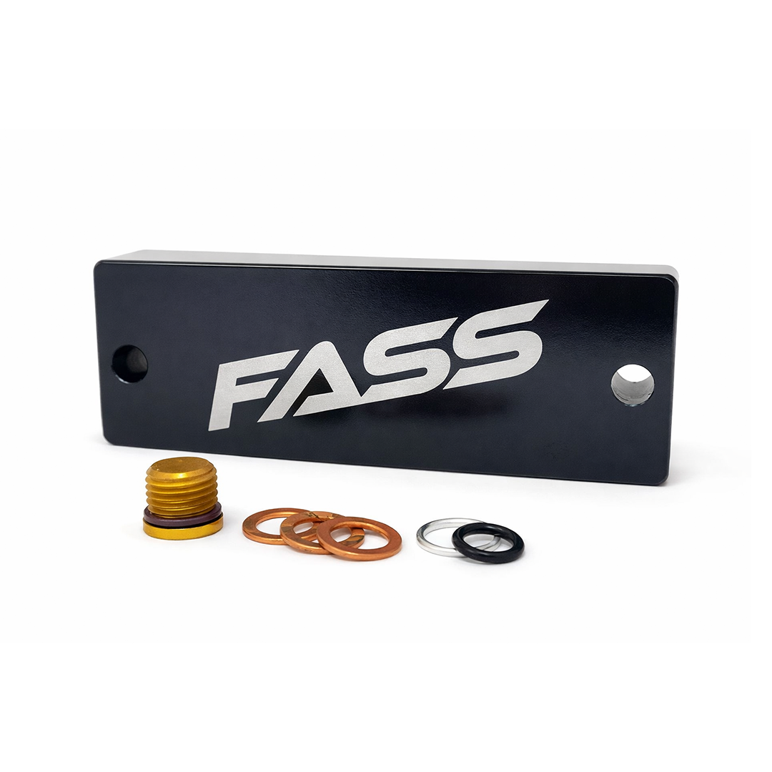 FASS Factory Fuel Filter Housing Delete Kit 2019+ Cummins 6.7L