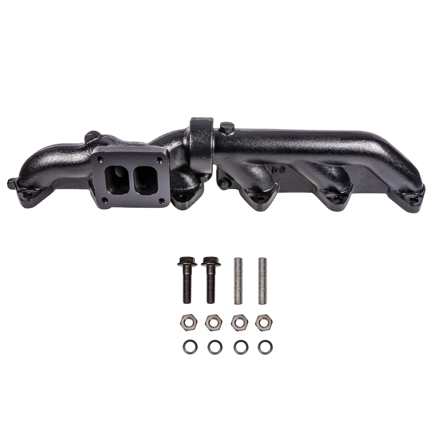 ATS Pulse Flow Exhaust Manifold Kit Fits 2003-2007 5.9L Cummins 2-Piece T3 T4 With Optional Premium Hardware And Gaskets