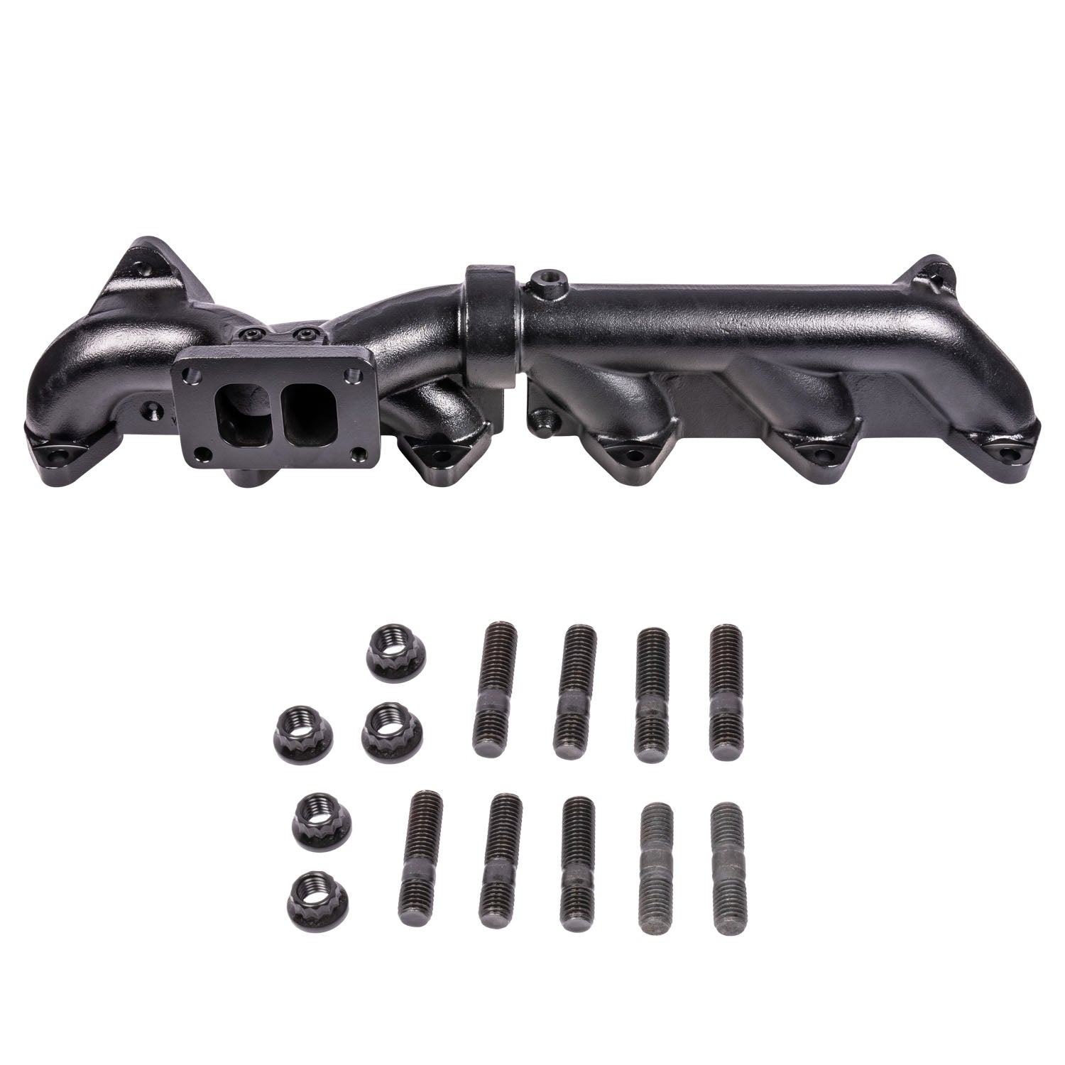 ATS Pulse Flow Exhaust Manifold Kit Fits 2007.5-2018 6.7L Cummins Pickup 2-Pc Holset With Optional Multi Layer Gaskets Premium Hardware